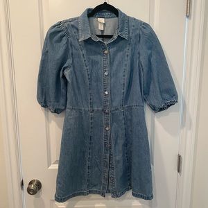 H&M denim dress